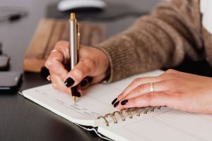 Journaling is an important part of mental health at Monarch Wellness & Psychotherapy.